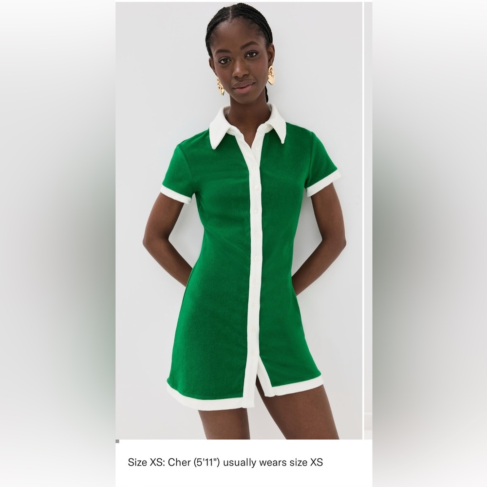 STAUD Terrycloth Sold Out dress